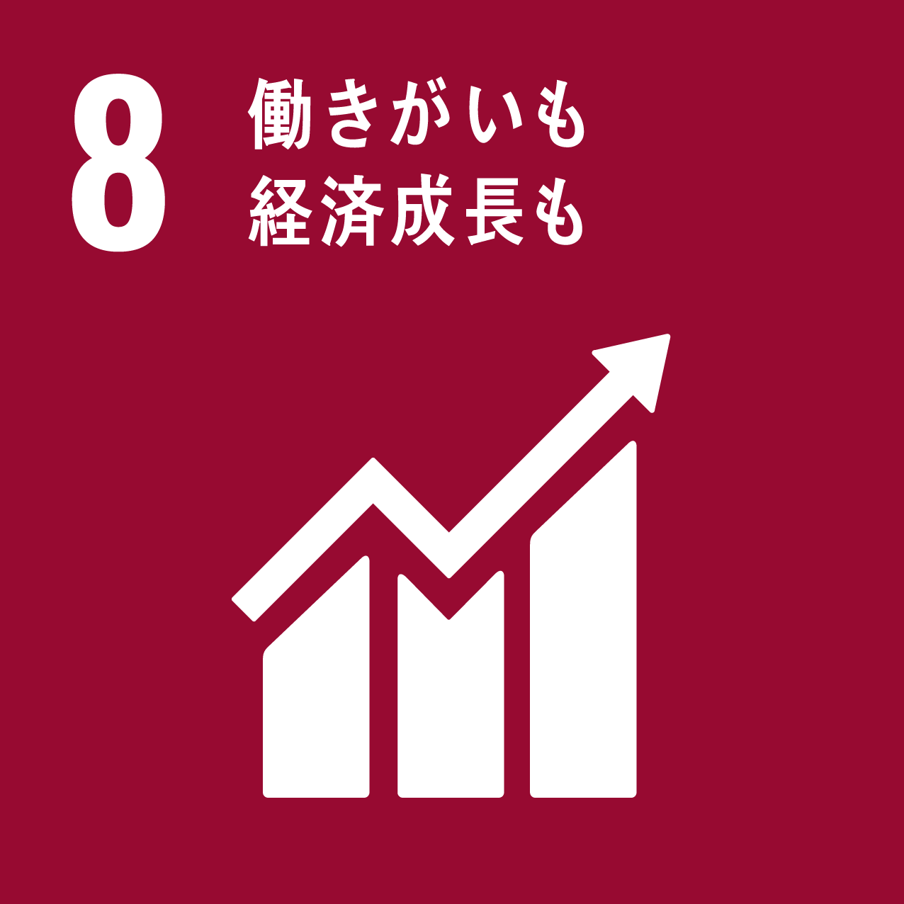 SDG 08 アイコン